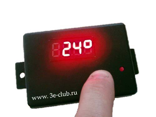 Общий вид цифрового термометра